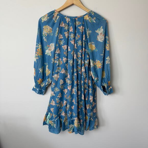 Free People Camella Floral Boho Mini Dress Size Small - Picture 12 of 12
